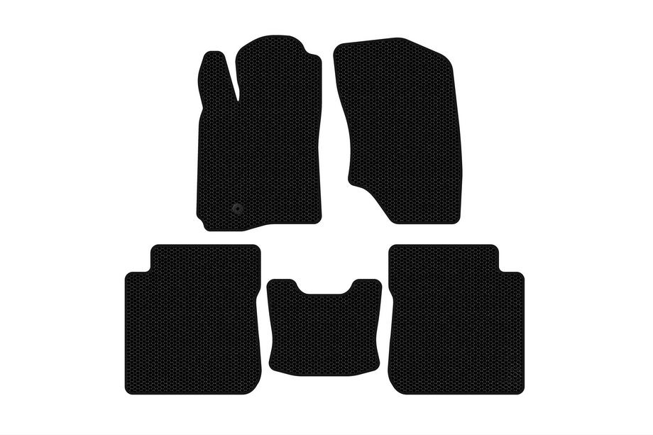 Mitsubishi Outlander 2001-2006 Gumowe Dywaniki Carsuit (Czarne) Image
