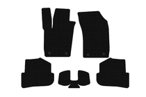 Audi A1 2010-2018 Dywaniki gumowe Carsuit (HB, 3-drzwiowy, czarne) zdjęcia 1