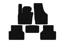 Audi Q3 2011-2019 Gumowe Dywaniki Carsuit (Czarne) zdjęcia 1