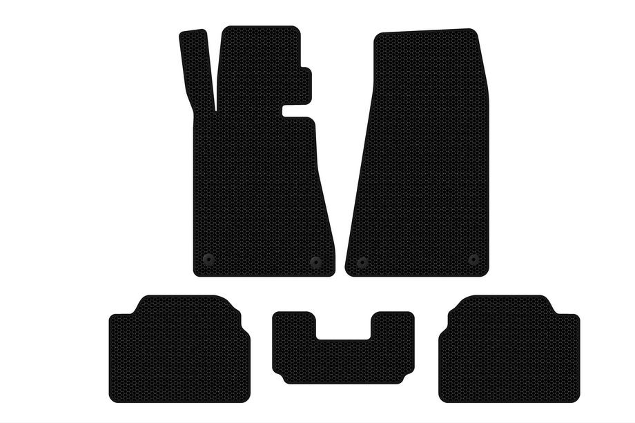 BMW 5 Series E34 1988-1995 Gumowe Dywaniki Carsuit (Czarne) Image