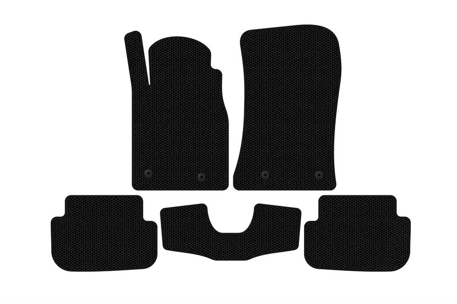 Chevrolet Camaro 2009-2015 Gumowe Dywaniki Carsuit (Czarne) Image