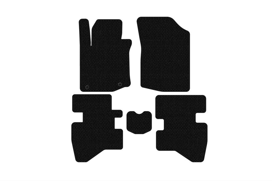 Citroen C-1 2005-2014 Gumowe Dywaniki Carsuit (HB, czarne) Image