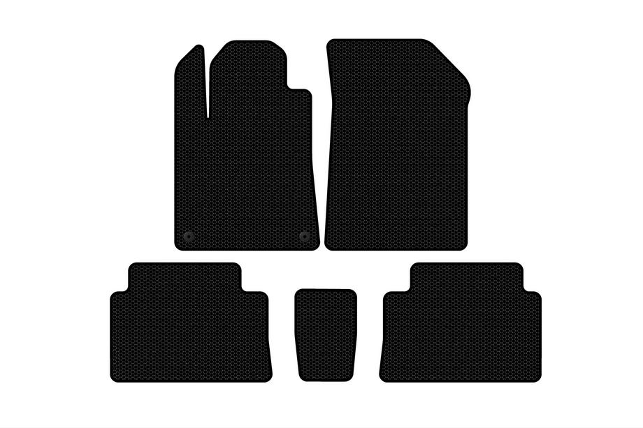 Citroen C-5 2001-2008 Gumowe Dywaniki Carsuit (Czarne) Image