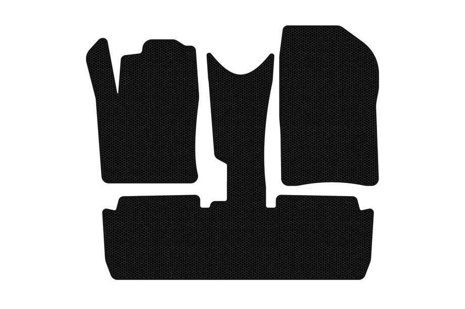 Citroen Xsara Picasso 1999-2012 Dywaniki gumowe Carsuit (Przed liftingiem, czarne) Image