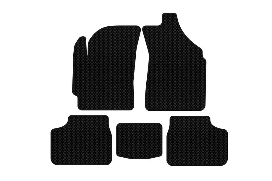 Daewoo Matiz 2009-2015 Gumowe Dywaniki Carsuit (Czarne) Image
