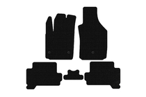 Fiat 500/500L 2013-2022 Gumowe dywaniki Carsuit (HB, Elektryczny, czarne) zdjęcia 1