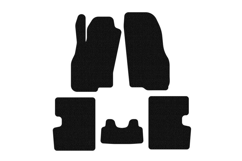 Fiat Punto Grande/EVO 2006-2018 Dywaniki gumowe Carsuit (HB, 5-drzwiowy, Przed liftingiem, czarne) Image
