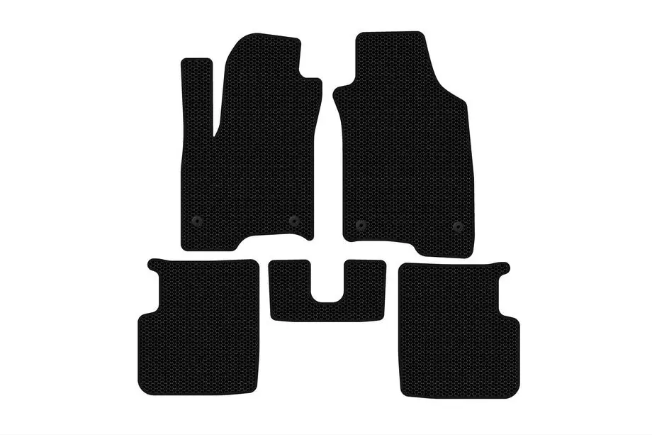 Fiat Panda 2011-2023 Gumowe Dywaniki Carsuit (Czarne) Image