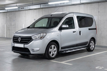Dacia Dokker 2013-2022 Progi Boczné Sunrise (2 szt., Aluminium) zdjęcia 1