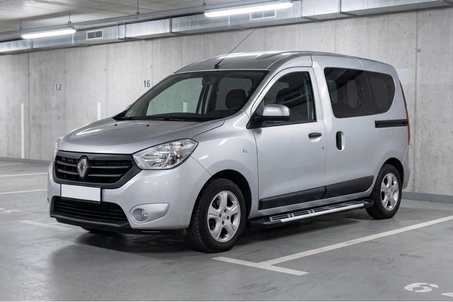 Dacia Dokker 2013-2022 Progi Boczné Sunrise (2 szt., Aluminium) Image