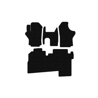 Dywaniki gumowe Carsuit (2004-2007, 2 rzędy, 8-osobowy, czarne) Hyundai H200, H1, Starex 1998-2007 zdjęcia 1