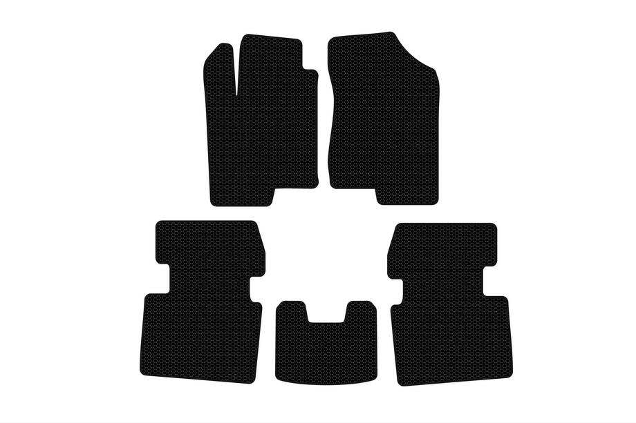 Hyundai Sonata NF 2004-2009 Gumowe Dywaniki Carsuit (Czarne) Image