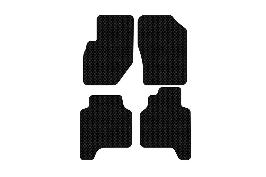 Hyundai Terracan 2001-2007 Gumowe Dywaniki Carsuit (Czarne) Image