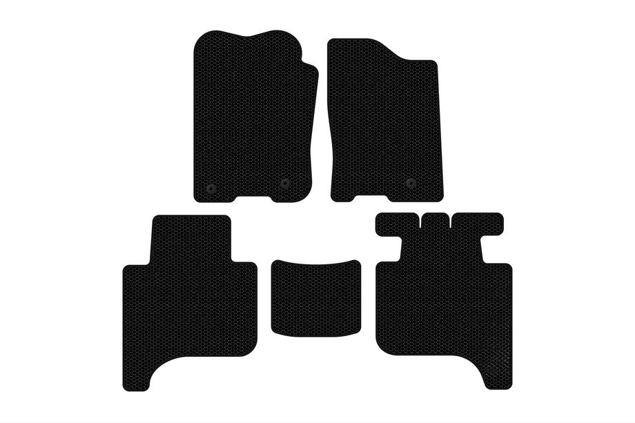 Infiniti QX56 2004-2010 Dywaniki gumowe Carsuit (2 rzędy, 2004-2008, czarne) Image