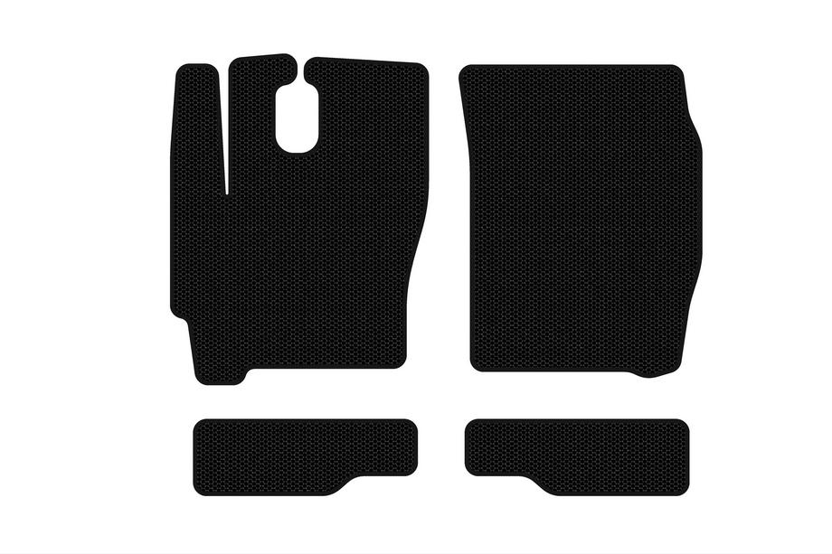 Iveco Eurocargo 2002-2008 Gumowe Dywaniki Carsuit (Czarne) Image
