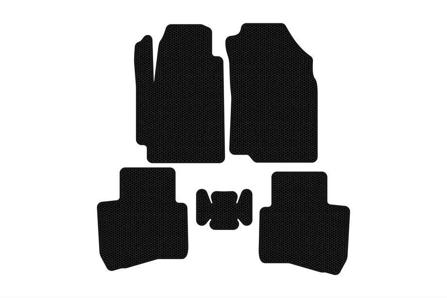 JAC S2 2014-2020 Gumowe Dywaniki Carsuit (Czarne) Image