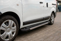 Renault Dokker 2013-2022 Progi Boczné RedLine V1 (2 szt., Aluminium) zdjęcia 1