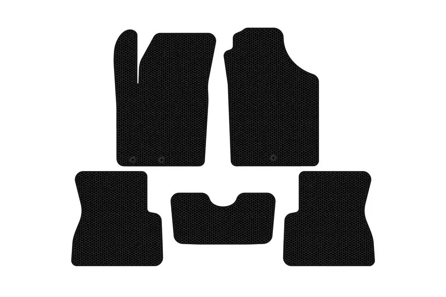 Kia Picanto 2011-2016 Gumowe Dywaniki Carsuit (Czarne) Image