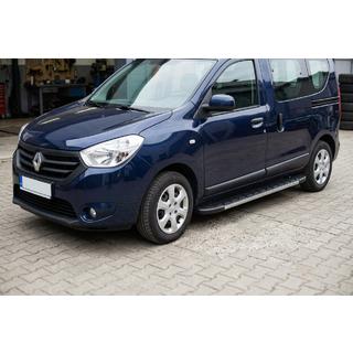 Progi Boczné Duru (2 szt., Aluminium) Renault Dokker 2013-2022 zdjęcia 1