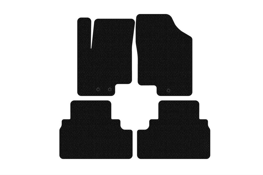 Kia Venga 2010-2019 Gumowe Dywaniki Carsuit (Czarne) Image