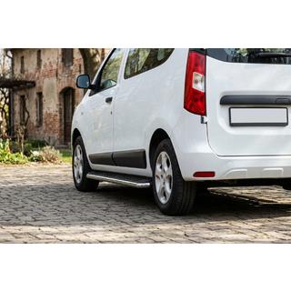 Progi Boczne Maydos V1 (2 szt., Aluminium i Stal Nierdzewna) Renault Dokker 2013-2022 zdjęcia 1