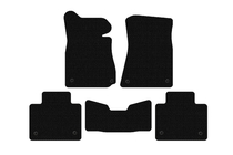 Lexus GS 2011-2020 Gumowe dywaniki Carsuit (2011-2015, SD, bez napedu 4x4, czarne) zdjęcia 1