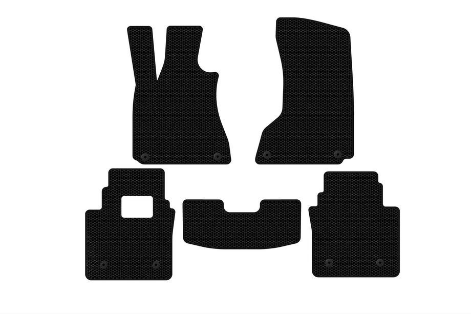 Maserati Quattroporte 2013-2023 Gumowe dywaniki Carsuit (SD, czarne) Image