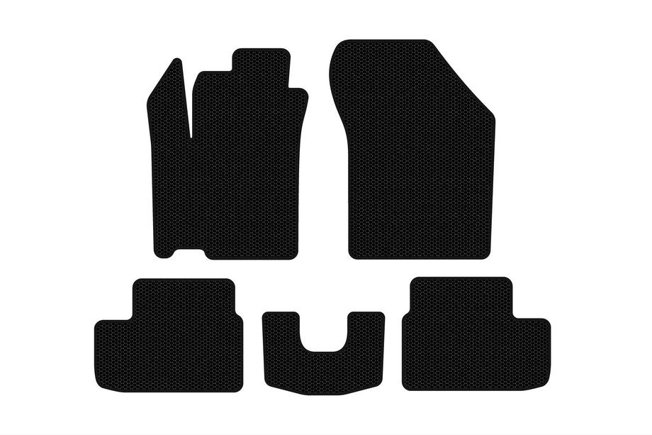 Opel Agila 2007-2015 Gumowe Dywaniki Carsuit (HB, czarne) Zdjęcia 1