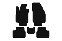 Opel Meriva 2010-2017 Gumowe Dywaniki Carsuit (Czarne) zdjęcia 1