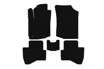 Peugeot 108 2014-2021 Gumowe Dywaniki Carsuit (HB, czarne) zdjęcia 1