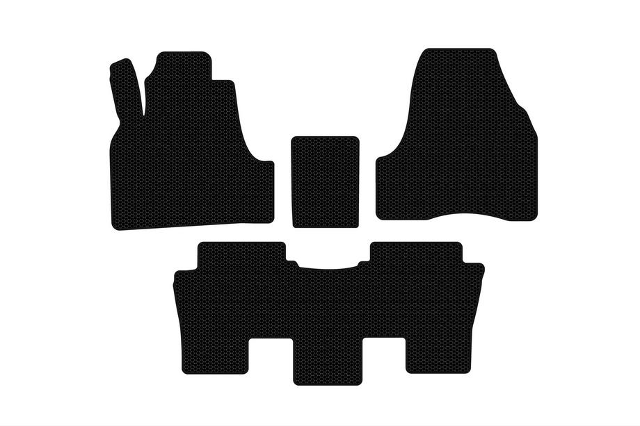 Peugeot 807 2002-2014 Gumowe Dywaniki Carsuit (Czarne) Zdjęcia 1