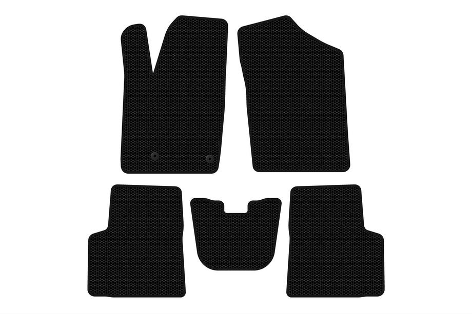Peugeot Partner 1996-2008 Gumowe Dywaniki Carsuit (Czarne) Image
