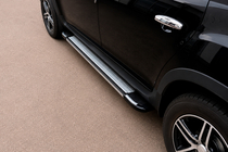 Dacia Duster 2008-2018 Progi Boczné Rainbow (2 szt., Aluminium) zdjęcia 1
