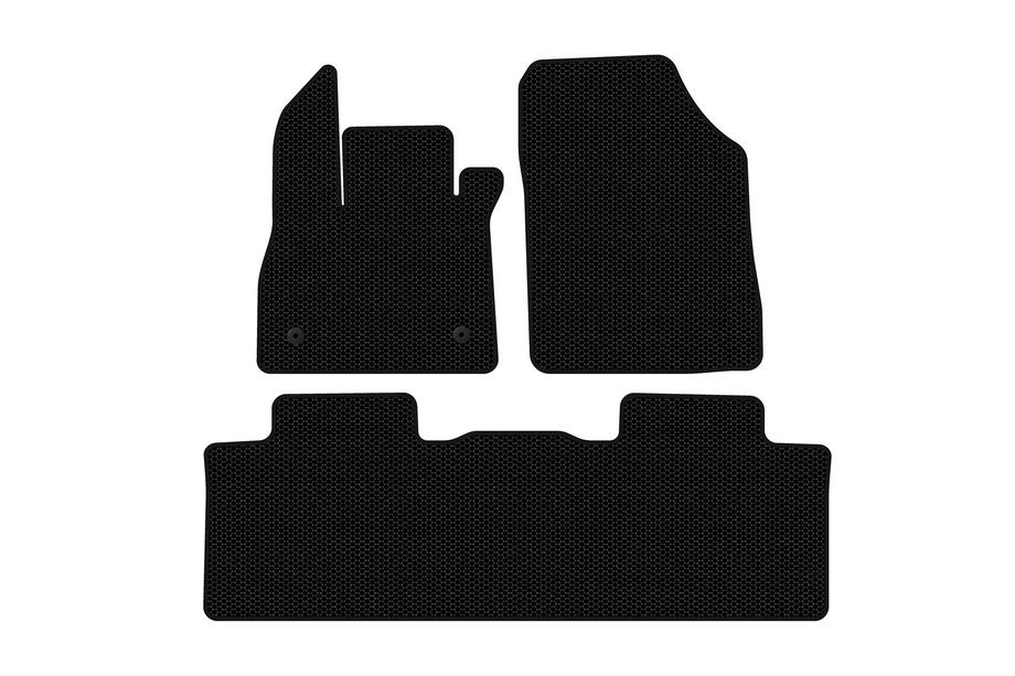 Renault Espace 2014- Gumowe dywaniki Carsuit (5-osobowy, czarne) Image