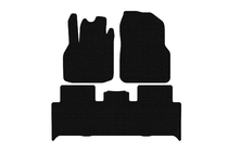 Renault Scenic/Grand 2003-2009 Gumowe dywaniki Carsuit (2 rzędy, czarne) zdjęcia 1
