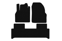 Renault Scenic/Grand 2003-2009 Gumowe Dywaniki Carsuit (Czarne) zdjęcia 1