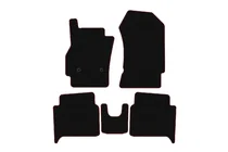 Renault Zoe 2012-2019 Gumowe Dywaniki Carsuit (HB, czarne) zdjęcia 1