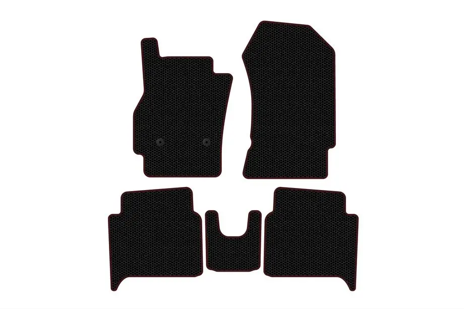 Renault Zoe 2012-2019 Gumowe Dywaniki Carsuit (HB, czarne) Image