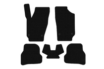 Seat Ibiza 2010-2017 Dywaniki gumowe Carsuit (2010-2012, HB, 5-drzwiowe, czarne) zdjęcia 1