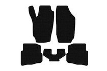 Seat Ibiza 2002-2009 Gumowe Dywaniki Carsuit (Czarne) zdjęcia 1