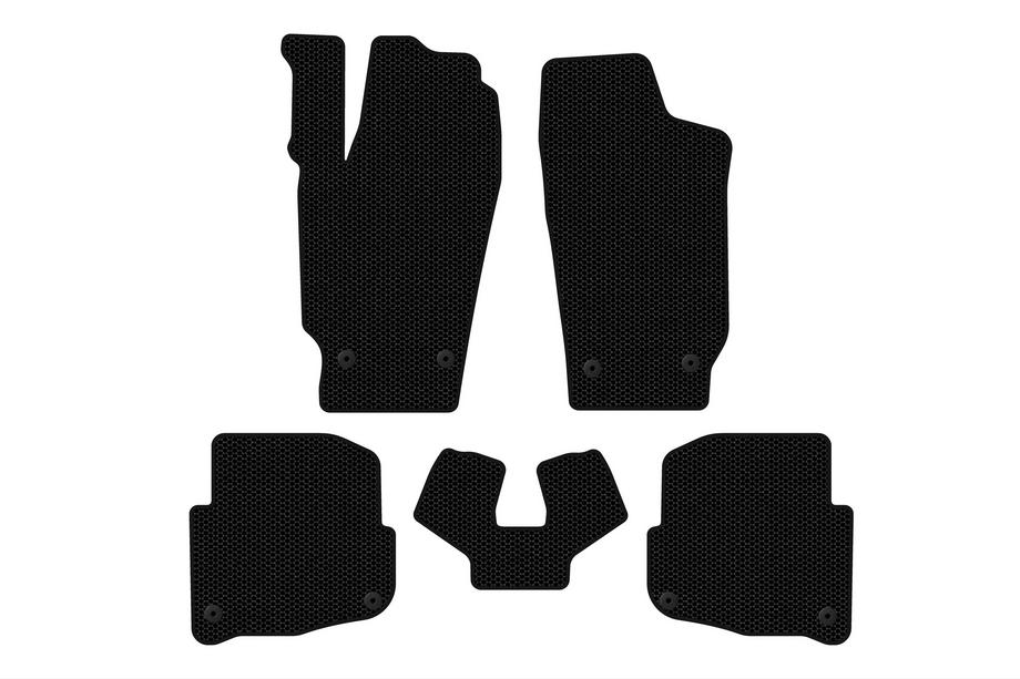 Skoda Fabia 2000-2007 Gumowe dywaniki Carsuit (SD, czarne) Image