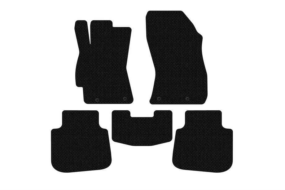 Subaru Legacy 2014-2019 Gumowe dywaniki Carsuit (SD, Legacy BN, czarne) Image