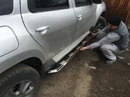 Renault Duster 2008–2017 Progi Boczné Vison (2 szt., Aluminium i Stal Nierdzewna) zdjęcia 3