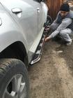 Renault Duster 2008–2017 Progi Boczné Vison (2 szt., Aluminium i Stal Nierdzewna) zdjęcia 4