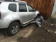 Renault Duster 2008–2017 Progi Boczné Vison (2 szt., Aluminium i Stal Nierdzewna) zdjęcia 7