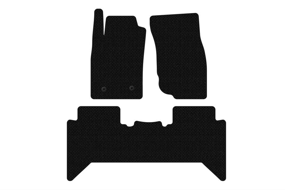 Toyota Hilux 2006-2015 Gumowe Dywaniki Carsuit V2 (Czarne) Zdjęcia 1