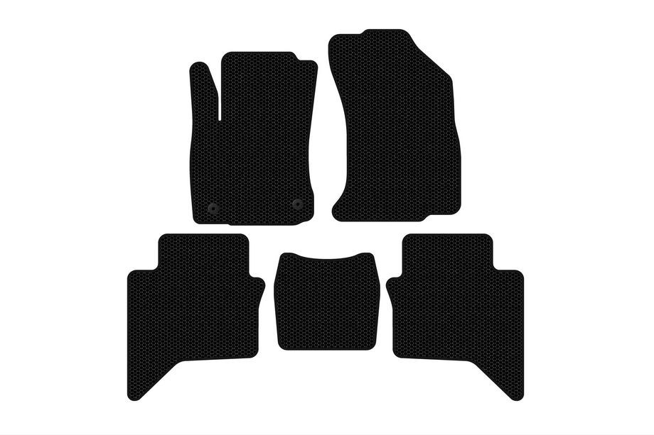 Toyota Hilux 2015- Gumowe Dywaniki Carsuit (Czarne) Image