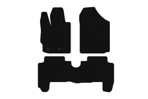 Toyota Yaris 2006-2011 Gumowe dywaniki Carsuit (HB, 5-drzwiowy, czarne) zdjęcia 1