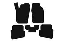 Volkswagen Polo 2001-2009 Dywaniki gumowe Carsuit (HB, 3/5-drzwiowy, czarne) zdjęcia 1