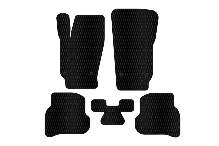 Volkswagen Polo 2010-2017 Dywaniki gumowe Carsuit (HB, 3/5-drzwiowy, czarne) Image